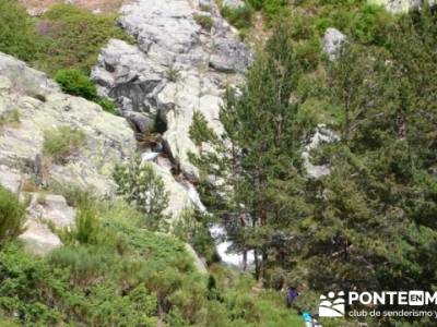 Cascada poza de Sócrates - Valle de la Angostura- asociación de senderismo San Sebastián de los R